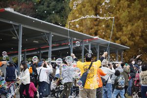 お空組シャボン玉リリース